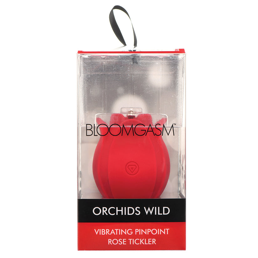 Bloomgasm Orchids Wild Vibrating Rose Tickler - Eros Fine Goods