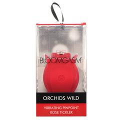 Bloomgasm Orchids Wild Vibrating Rose Tickler - Eros Fine Goods