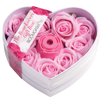 Bloomgasm Sucking Rose Heart Box-Pink - Eros Fine Goods