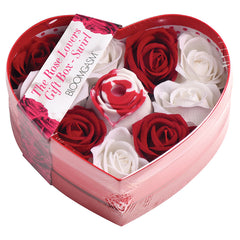 Bloomgasm Sucking Rose Heart Box-Red/White - Eros Fine Goods