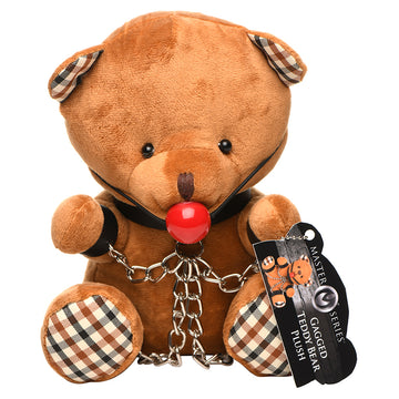 Master Series Gagged Teddy Bear Plush - Eros Fine Goods