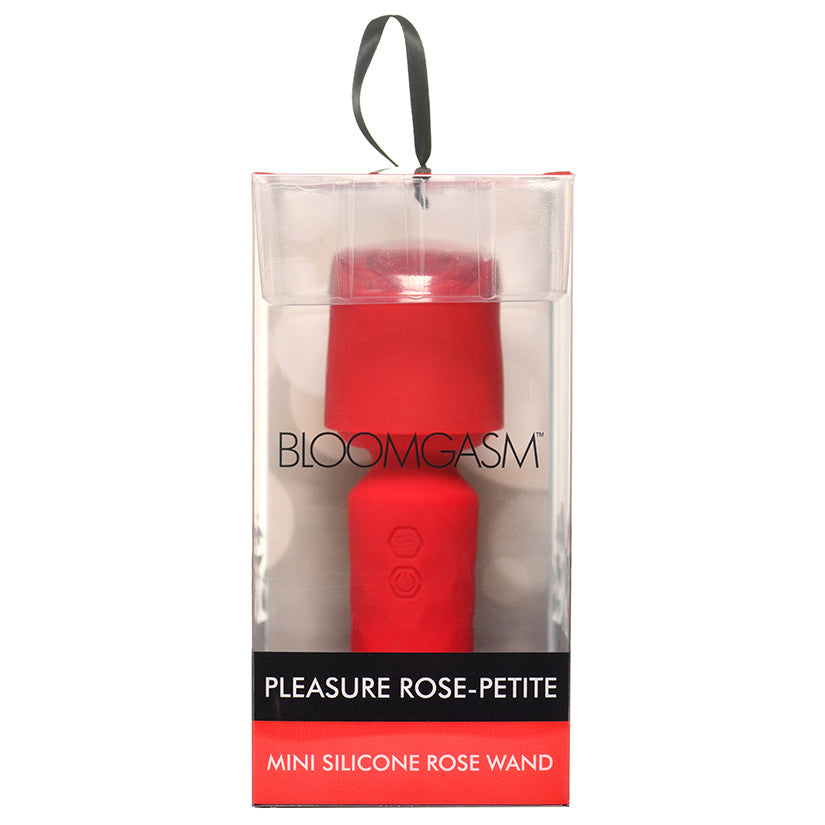 Bloomgasm Pleasure Rose Petite Mini Silicone Rose Wand - Eros Fine Goods