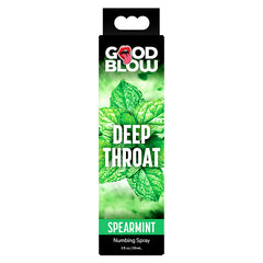 Good Blow Deep Throat Spray-Spearmint 2oz - Eros Fine Goods