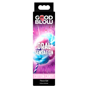 Good Blow Oral Sensation Gel-Cotton Candy - Eros Fine Goods