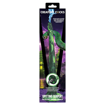Creature Cocks Spitting Serpent Silicone Enema Snake - Eros Fine Goods