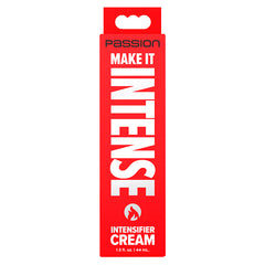 Passion Enhancers Make it Intense Intensifier Cream 1.5oz - Eros Fine Goods
