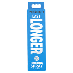 Passion Enhancers Last Longer Prolong Spray 2oz - Eros Fine Goods