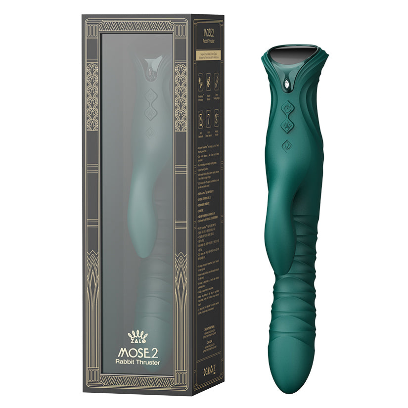 Zalo Mose 2-Turquoise Green - Eros Fine Goods