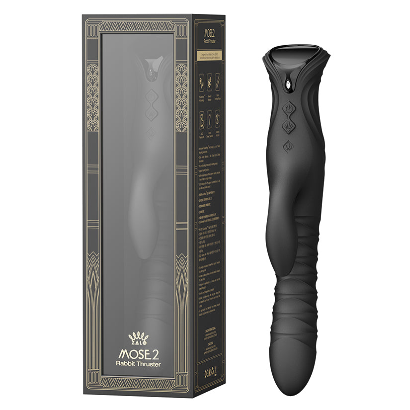Zalo Mose 2-Obsidian Black - Eros Fine Goods