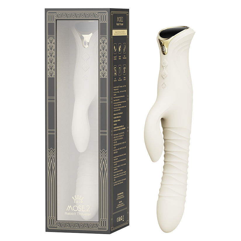 Zalo Mose 2-Ivory White - Eros Fine Goods