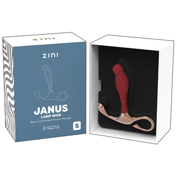 Zini Janus Lamp Iron-Bordeaux Small - Eros Fine Goods