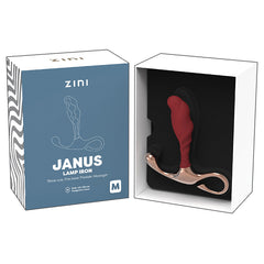 Zini Janus Lamp Iron-Bordeaux Medium - Eros Fine Goods