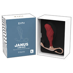 Zini Janus Lamp Iron-Bordeaux Large - Eros Fine Goods