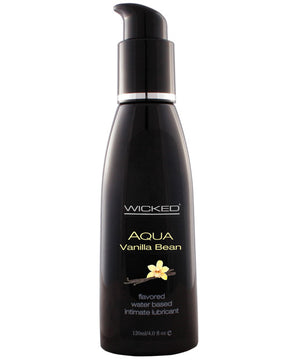 Wicked Aqua Flavored Lubricant Vanilla Bean - Eros Fine Goods