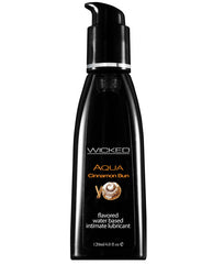 Wicked Aqua Flavored Lubricant Cinnamon Bun - Eros Fine Goods lube